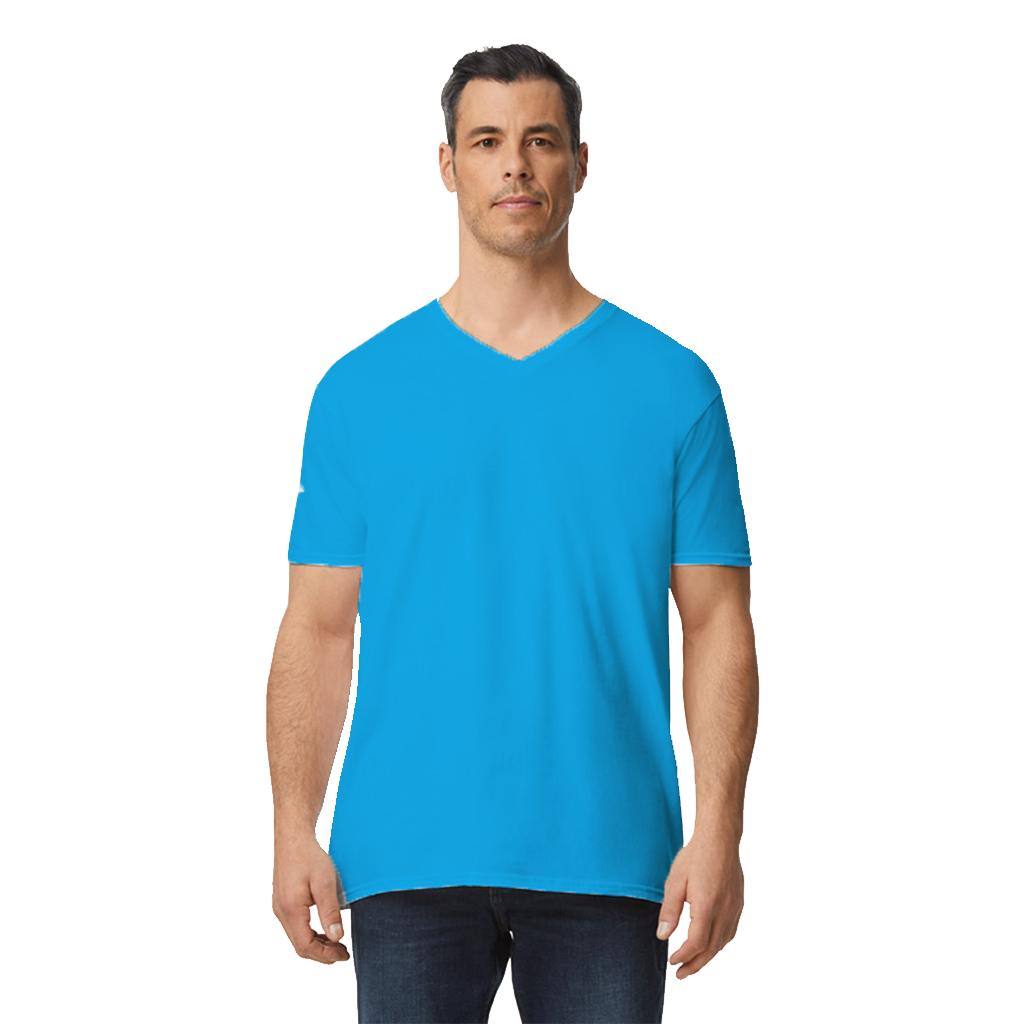 Playera Cuello V Manga Corta para Caballero 64V00 Minimo de Orden 12pzs.
