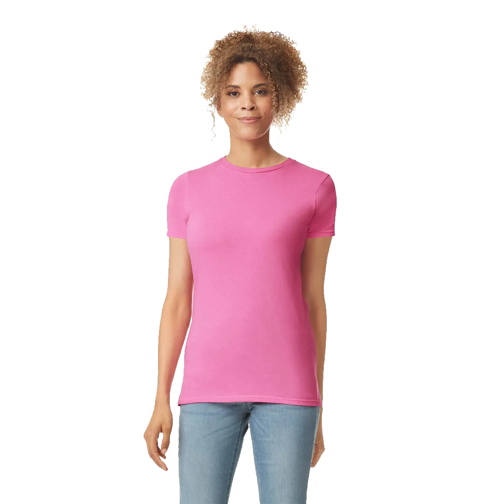 Playera para Dama, Cuello Redondo, 64000L - Mínimo de Orden 12pzs. - Image 2