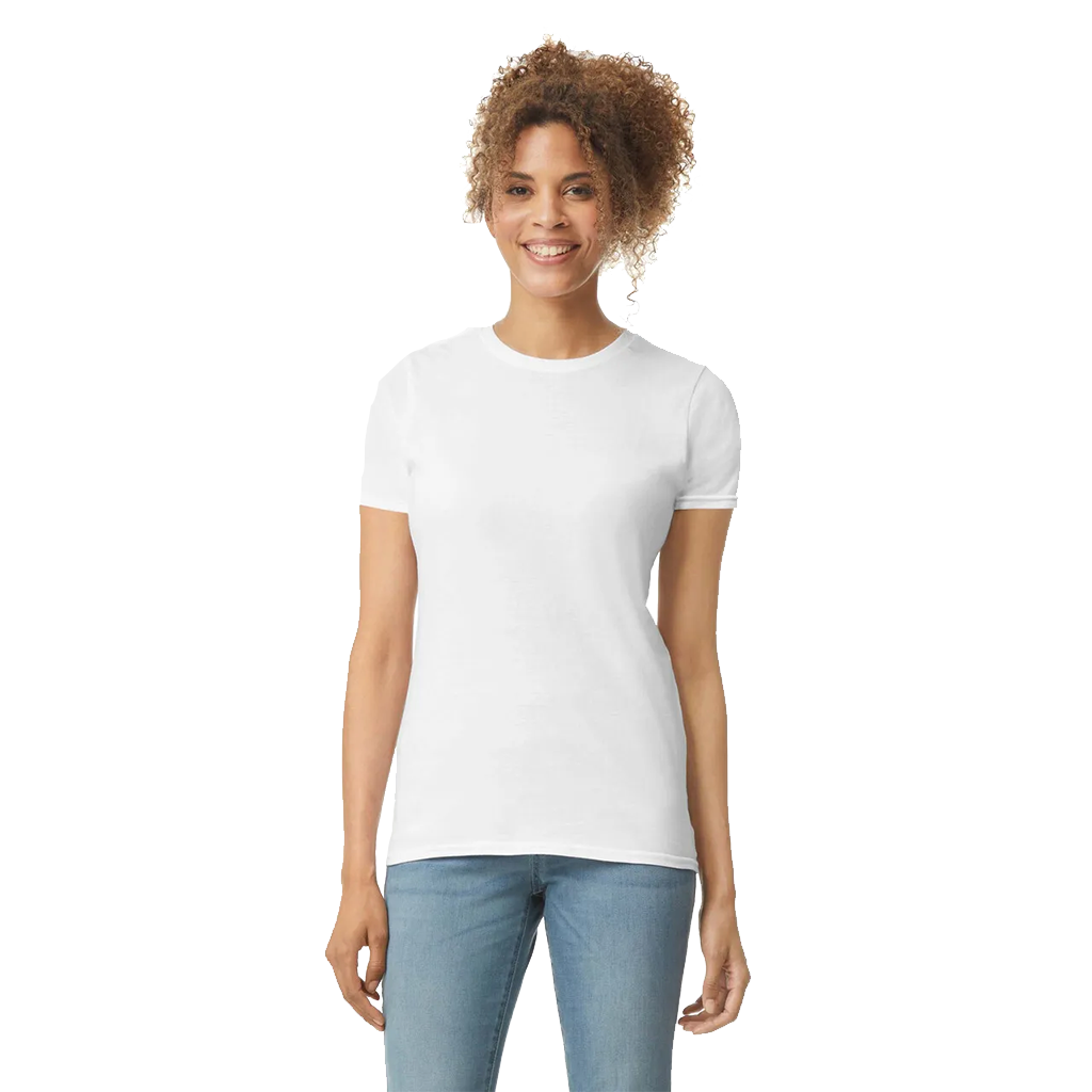 Playera para Dama, Cuello Redondo, 64000L - Mínimo de Orden 12pzs. - Image 4